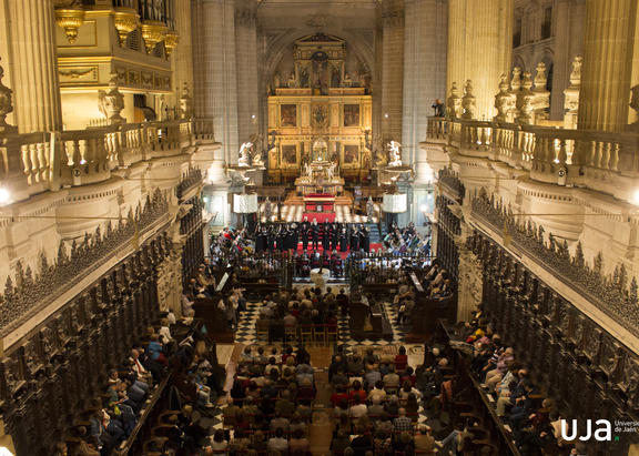 Momento del concierto celebrado en la Catedral. Foto: Fernando Mármol