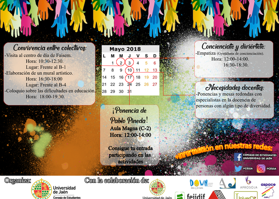 Calendario de actividades.