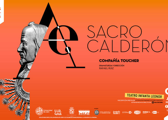 Cartel de 'Sacro Calderón', que se celebrará en el Teatro Infanta Leonor.