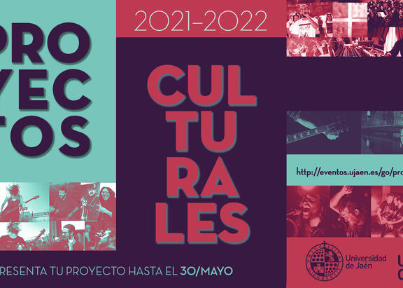 Cartel de la convocatoria de Proyectos Culturales.