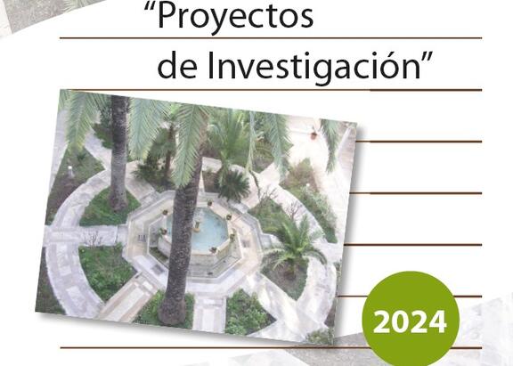 Cartel de la convocatoria de proyectos de investigación del IEG.