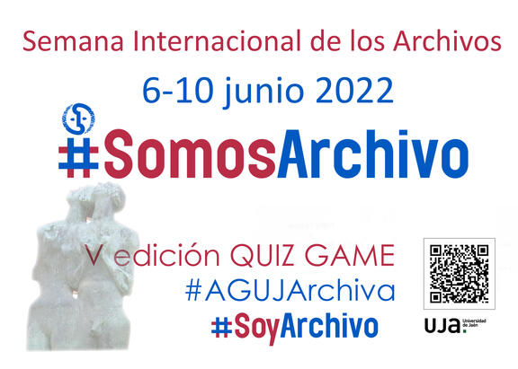 Cartel de la Semana Internacional de los Archivos en la UJA.