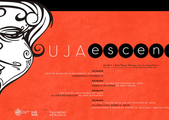 Cartel de 'UJA Escena'.
