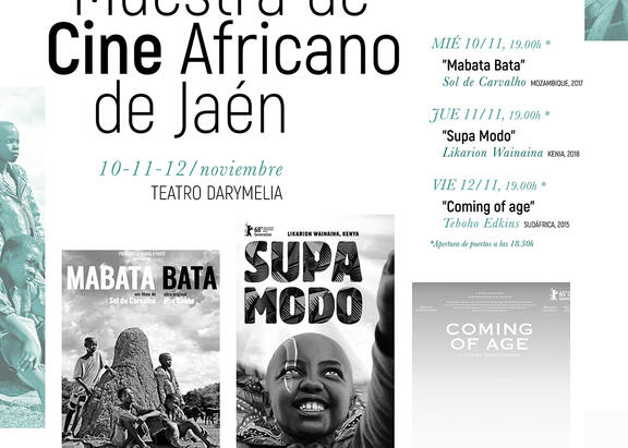 Cartel de la II Muestra de Cine Africano de Jaén.
