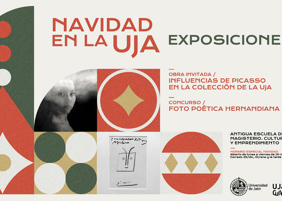 Cartel 'Navidad en la UJA'.