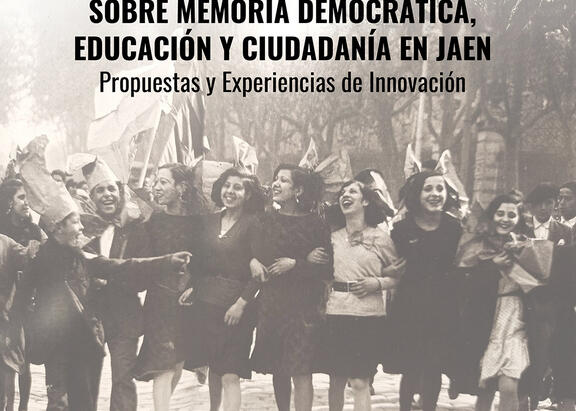 Cartel de las Jornadas de Formación sobre ‘Memoria Democrática, Educación y Ciudadanía en Jaén. Propuestas y experiencias de innovación’