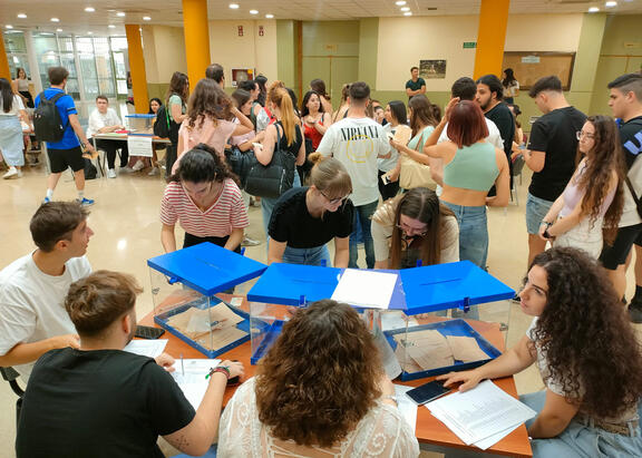 Primera vuelta de las elecciones al Rectorado 2023 de la UJA.