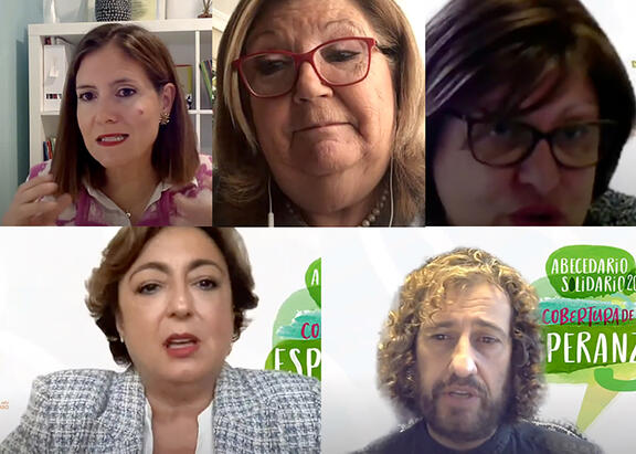 Participantes en el seminario de 'Abecedario Solidario'.