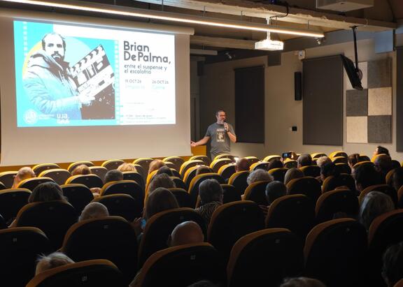 Intervención de Miguel Dávila Vargas-Machuca, director del ciclo dedicado a Brian de Palma.