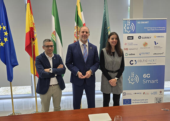 Rocío Pérez de Prado, Nicolás Ruiz y Manuel Valverde.