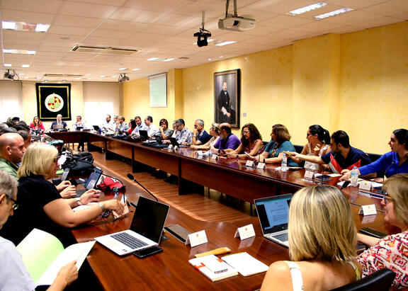 Una reunión del Consejo de Gobierno de la UJA.