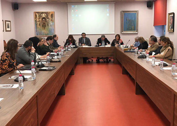 Intervención del Rector de la UJA en el Pleno del Consejo Social.