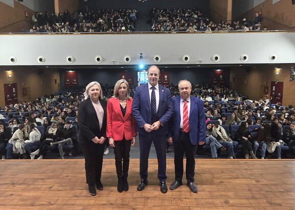 Nuria Ruiz, Mª Teresa Pérez, Nicolás Ruiz y José Rodríguez.