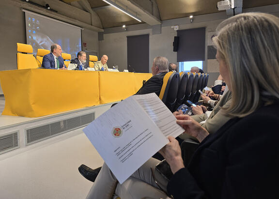 Inauguración de la I Jornada sobre Ciberseguridad.