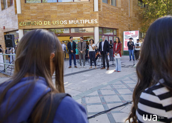 Presentación de la programación, en el Campus Las Lagunillas.