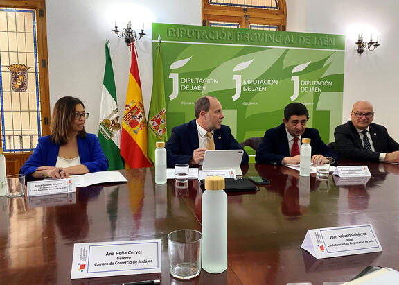 El Rector de la UJA preside la reunión de trabajo de la Comisión de Seguimiento e Impulso del CETEDEX.