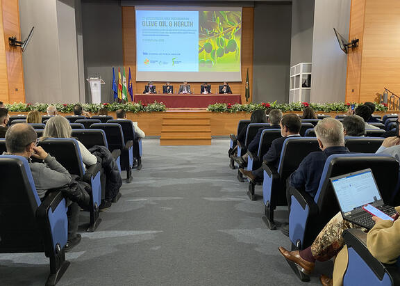 Acto inaugural, celebrado en el Aula Magna del Campus Las Lagunillas.