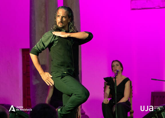 Actuación del bailaor flamenco 'El Tabanco'.