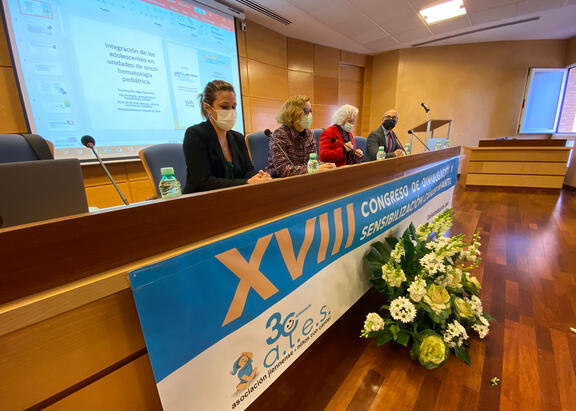 Trinidad Rus, Hikmate Abriouel, María Bernal Agredano y Nabil Benomar.