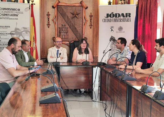 Acto inaugural de los Cursos de Verano de la UJA en Jódar.