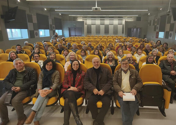 Participantes en el encuentro celebrado en la Antigua Escuela de Magisterio de Jaén.