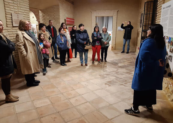 Inauguración de la exposición 'Las Edades de las Mujeres Iberas', en Arjonilla.