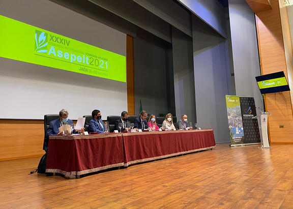 Acto inaugural de la XXXIV edición del Congreso Internacional de Economía Aplicada ASEPELT.