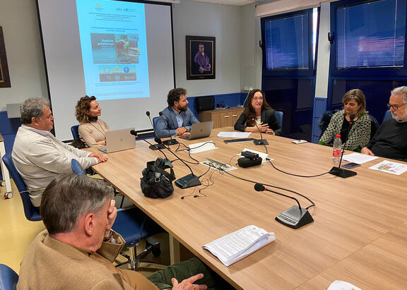 Intervención de Concepción Azorit, en la inauguración de la jornada.