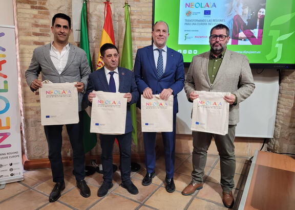 De izquierda a derecha, Juan José Prieto, Francisco Reyes, Nicolás Ruiz y Andrés Ramírez.