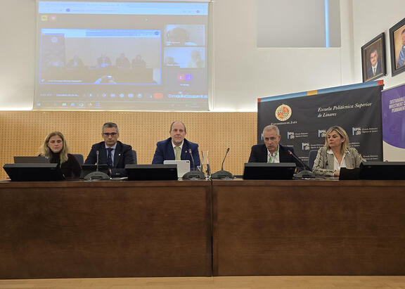 Presentación del proyecto en el Campus Científico-Tecnológico de Linares.