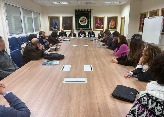 Acto inaugural celebrado en la Sala de Juntas del Edificio de Ciencias Sociales y Jurídicas.