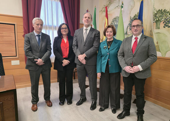 Gerardo Ruiz-Rico, Araceli Pereda, Nicolás Ruiz, Mónica Ortiz y José Ayala.