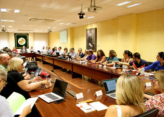 Reunión ordinaria constitutiva del Consejo de Gobierno de la Universidad de Jaén.