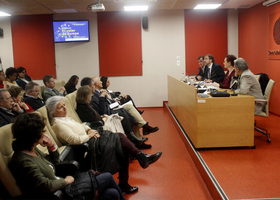 Inauguración por parte del Rector de la UJA. Foto: José Ignacio Fernández.