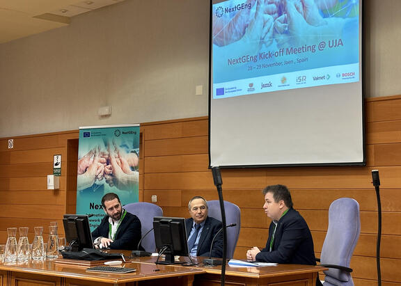 Acto de apertura de la reunión inicial del proyecto NextGEng.