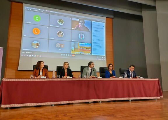Acto inaugural del congreso.