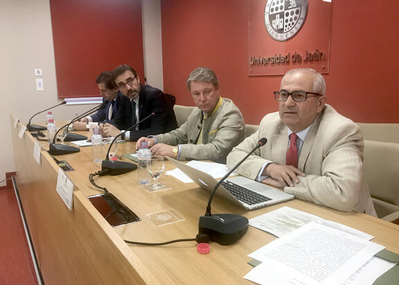 Manuel Parras Rosa, Francisco Vañó, Juan Gómez y Luis Jesús García-Lomas.