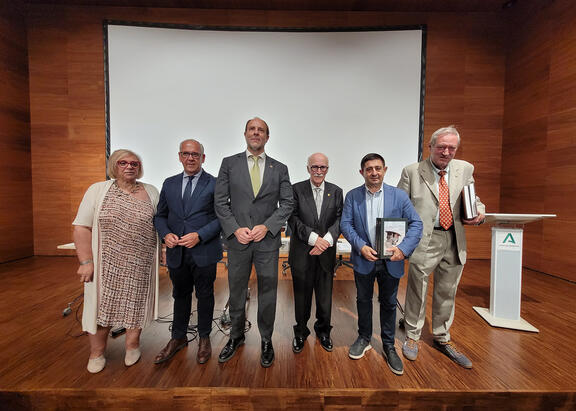 Carmen Rísquez, Jesús Estrella, Nicolás Ruiz, Arturo Ruiz, Francisco Reyes y Manuel Molinos.