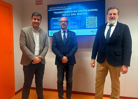 Juan Manuel Jurado, Francisco Roca y Luis Jesús García-Lomas.