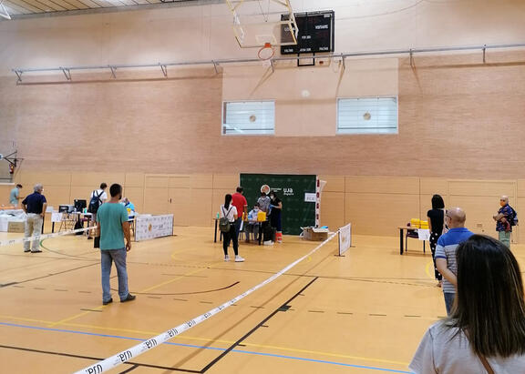 Las pruebas han comenzado este lunes en el Pabellón Deportivo de la UJA en Jaén.