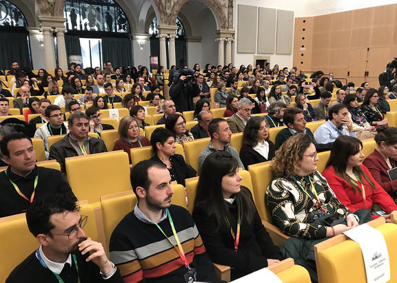 Público asistente al congreso.