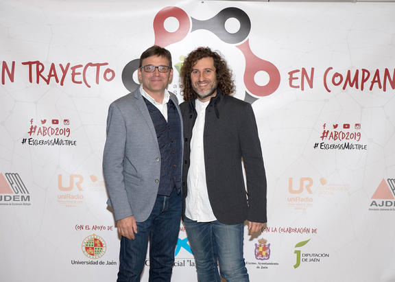 Pedro L. Malagón (i) junto a Julio A. Olivares.