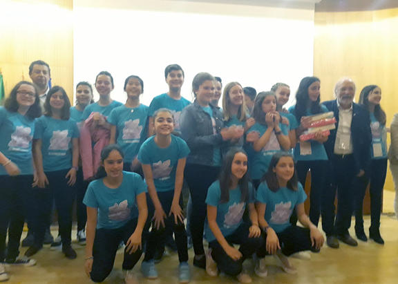 Alumnado del IES Antonio de Mendoza de Alcalá la Real.