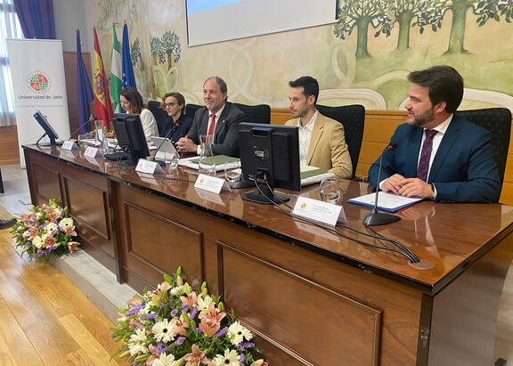 Intervención inaugural del Rector Nicolás Ruiz.