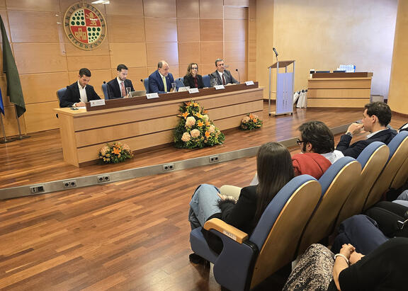 Intervención del Rector en el acto del Día de la Facultad de Ciencias de la Salud.