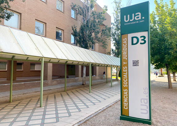 Edificio de Ciencias Sociales y Jurídicas de la UJA.