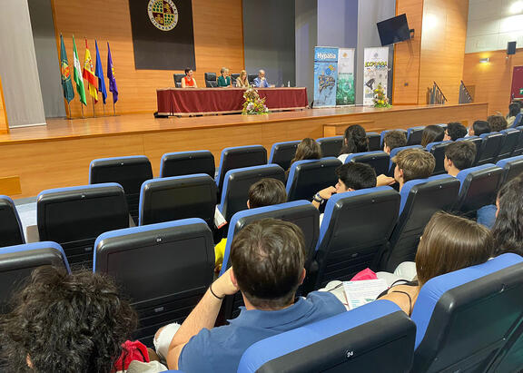 Acto de bienvenida celebrado en el Aula Magna.