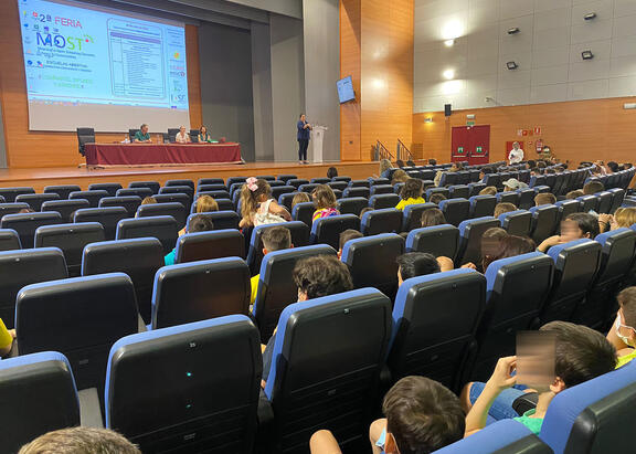 II Feria MOST celebrada en el Aula Magna del Campus Las Lagunillas.