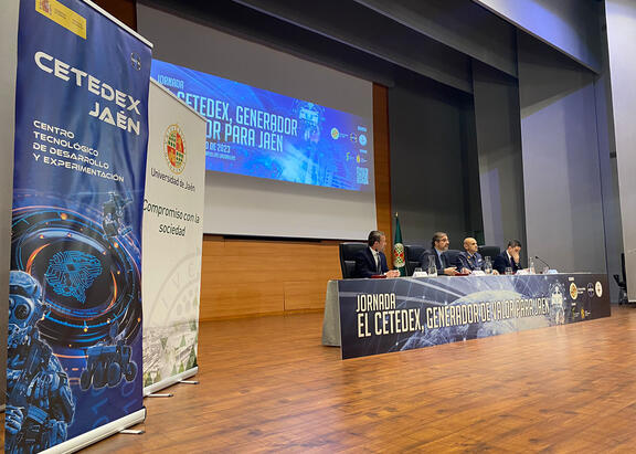 Acto inaugural de las jornadas sobre el CETEDEX.