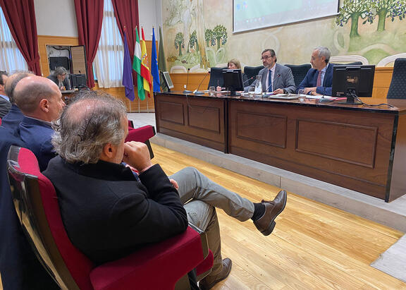 Acto inaugural de la jornada, que ha abordado la problemática del agua en la provincia.